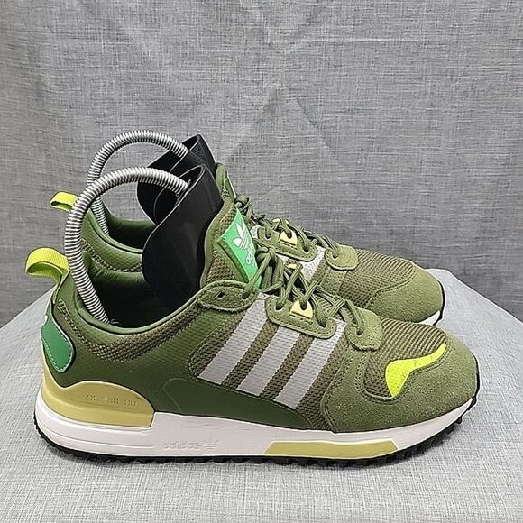 Adidas ZX 700 HD Green / White Sneakers Trainers FX7022 Men\'s SZ 9.5 main image 5
